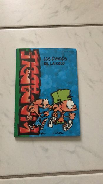 livre kid Paddle « Les évadés de la colo »