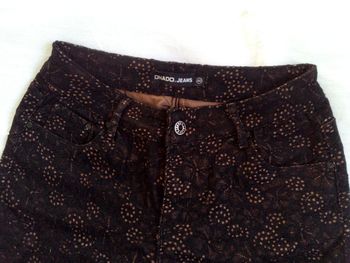 Pantalon avec motifs