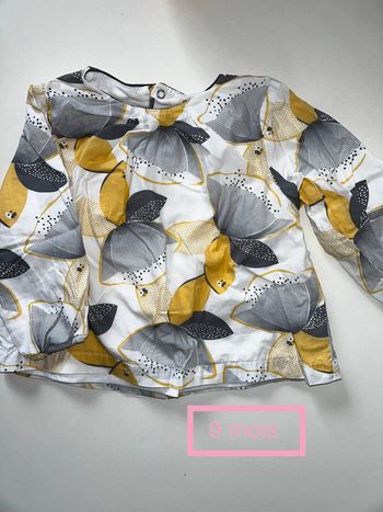 Tunique obaibi 9 mois