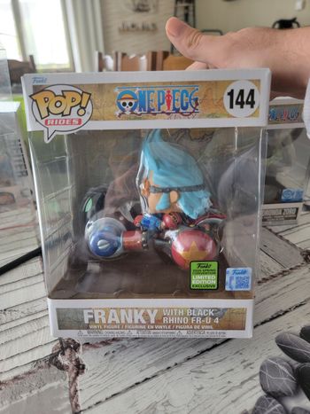 Pop Franky with Black Rhino One Piece + Protector 