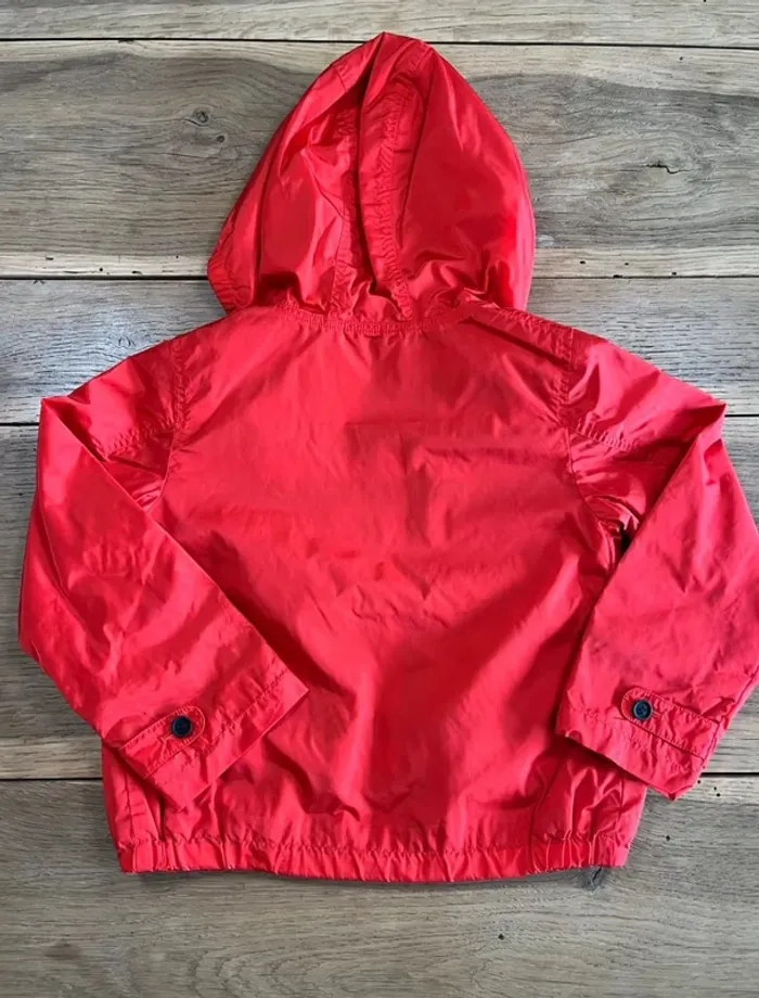 Coupe-vent ou imperméable rouge Burberry - photo numéro 7