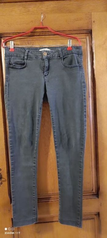 Pantalon type jean cache cache