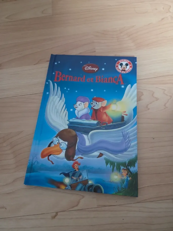 Livre disney Bernard et bianca