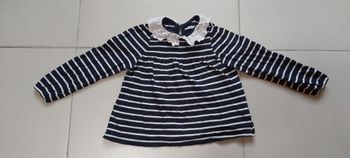 Haut manche longue avec col 4 ans