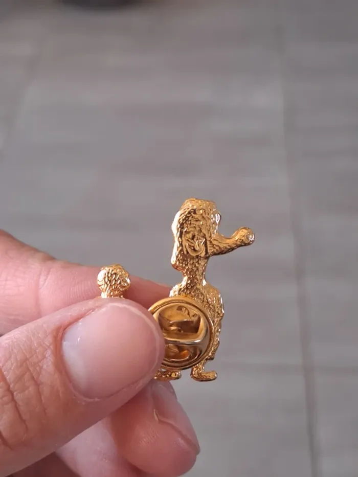 Broche vintage chien Swarovski - photo numéro 10