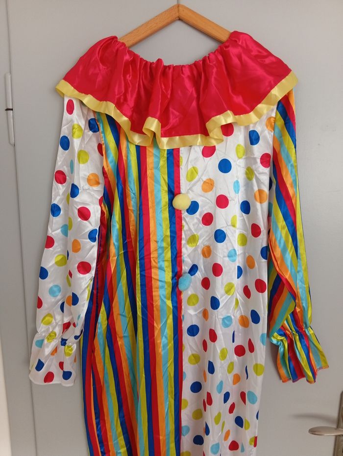 Combinaison de clown multicolore L - photo numéro 2