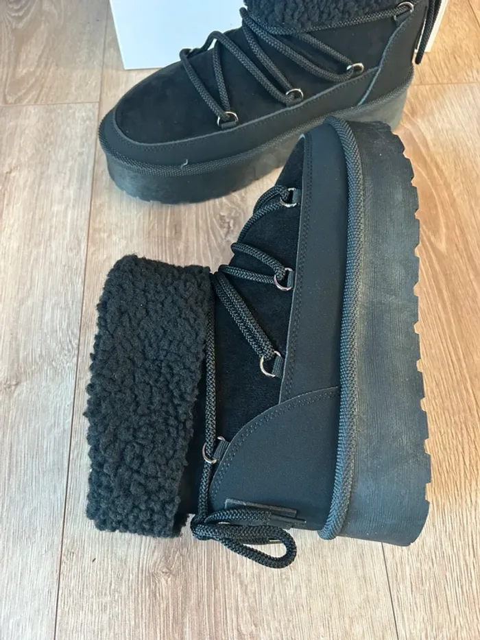 🥾 Boots Burton of London – Noires, chaudes et confortables - photo numéro 5