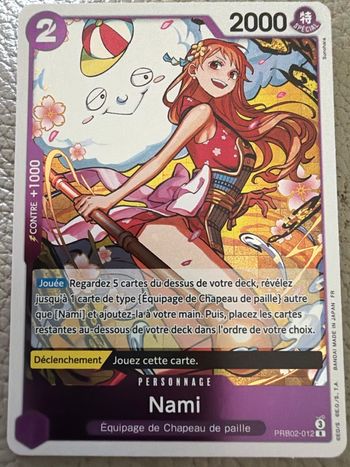 One Piece Nami PRB02-012 