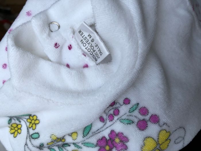 Pyjama velours vintage 6 mois - photo numéro 3