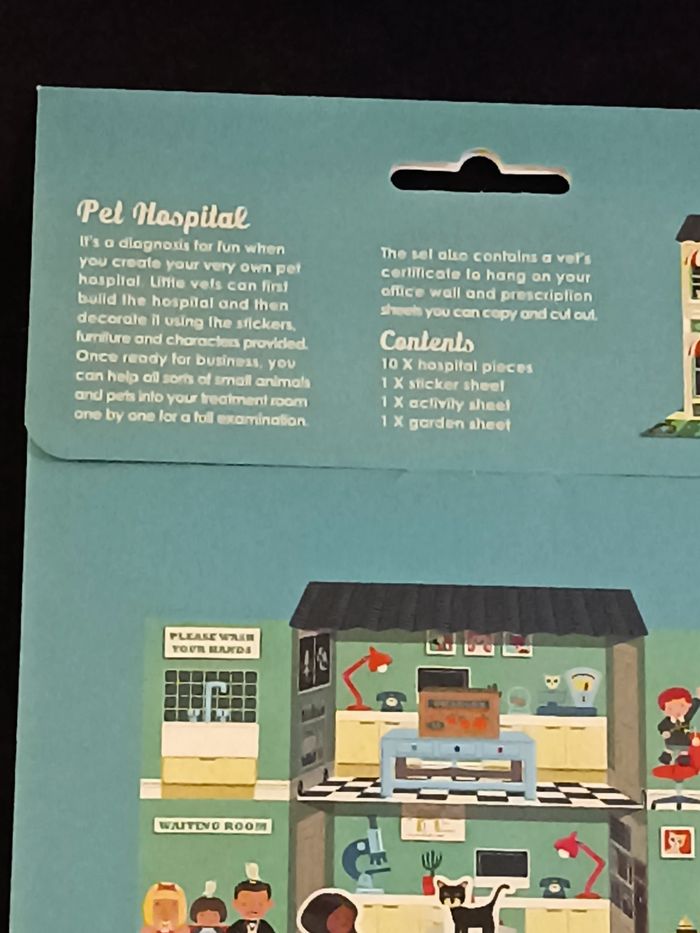 Hôpital animaux à fabriquer - photo numéro 5