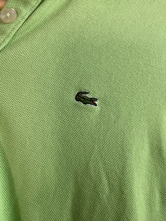 Polo Lacoste vert - photo numéro 2