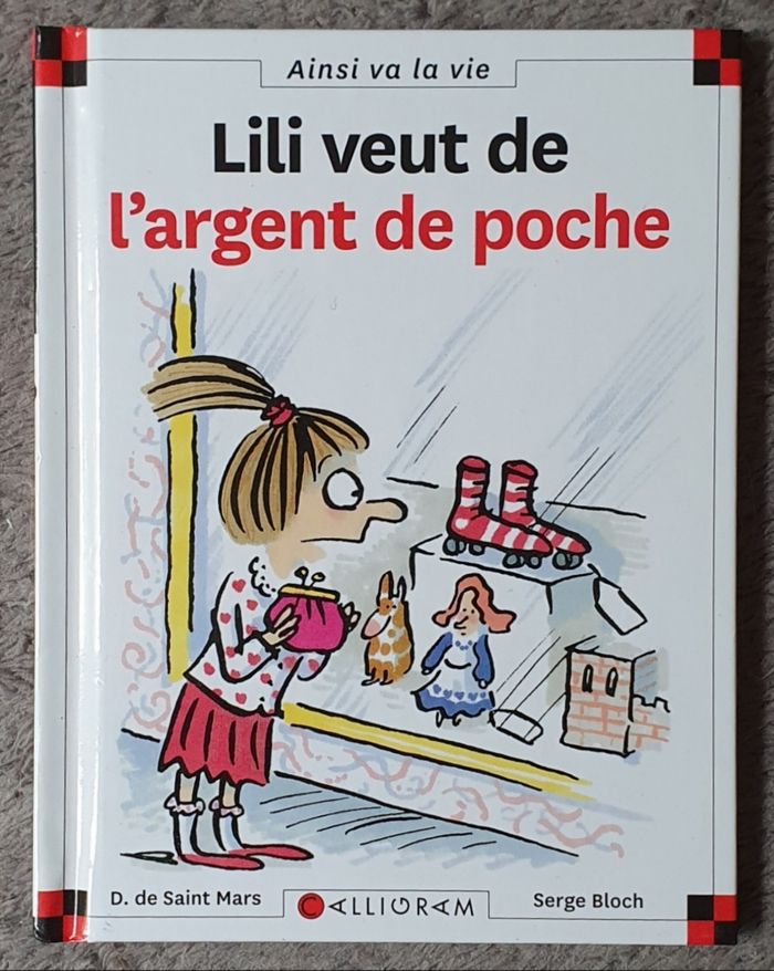 Livre Tome N°30 "Lili veut de l'argent de poche" (Dès 6 ans) / Éd. Calligram