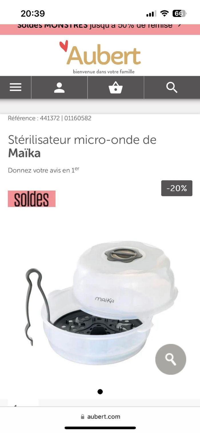 Stérilisateur biberon