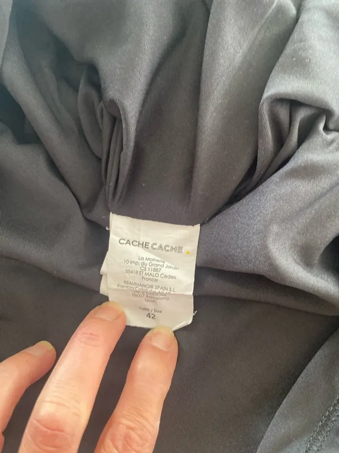Jupe noire Taille 42 - photo numéro 7