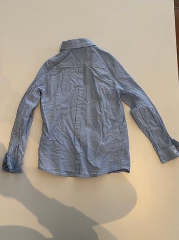 Chemise enfant 8 ans bleu clair 