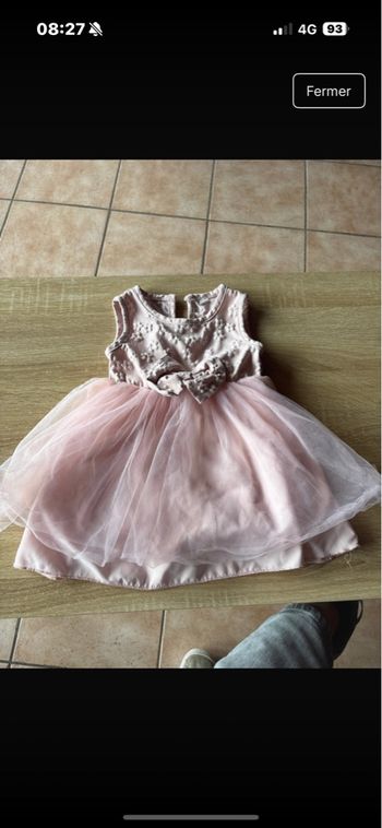Robe bébé fille 