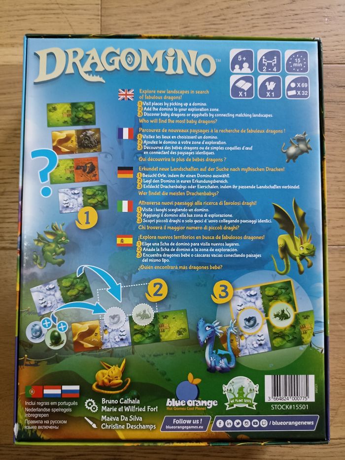 Dragomino - Jeu de société pour enfants - reflexion et stratégie - photo numéro 2