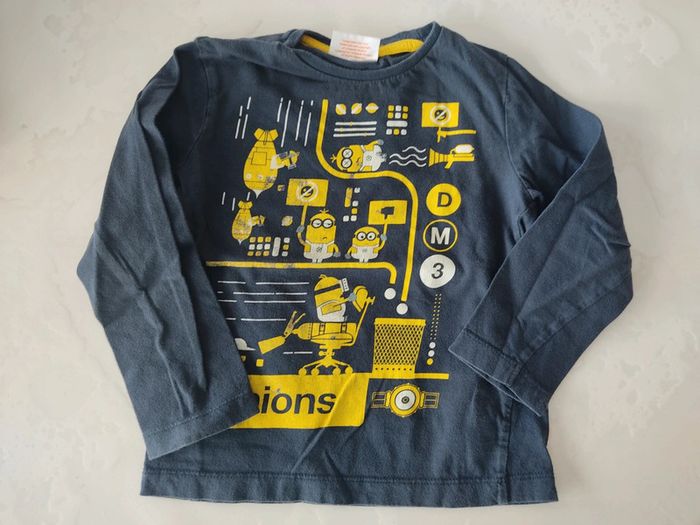 Tee shirt manches longues taille 4 ans