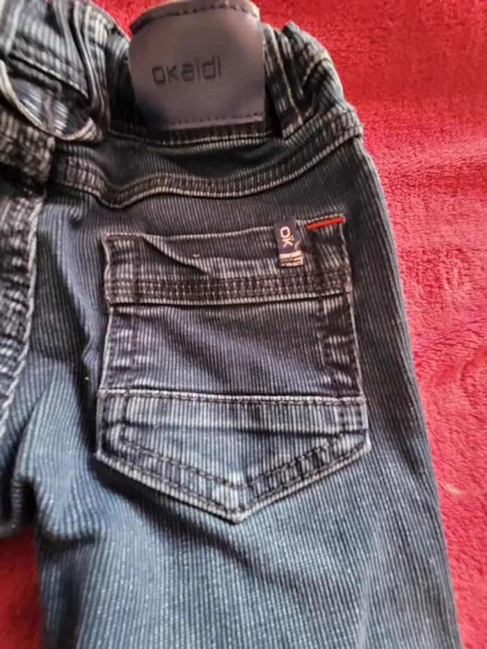 Pantalon bleu garçon - photo numéro 4