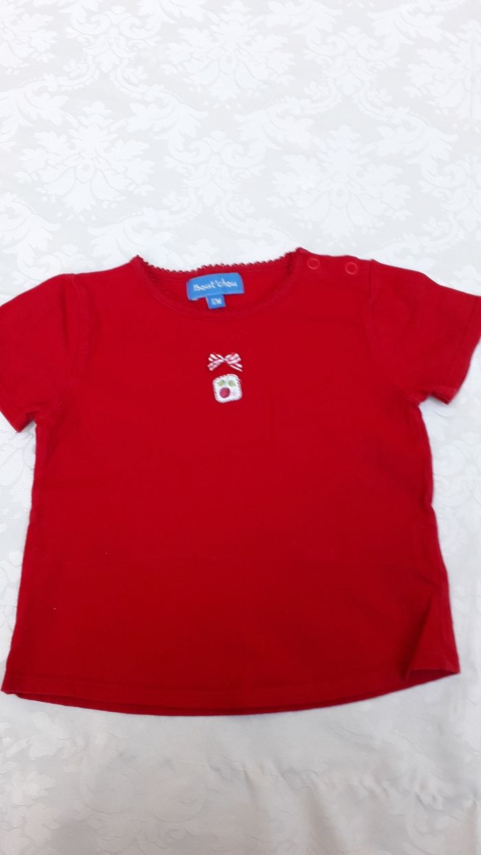 Lot de 3 tee-shirts 12 mois - photo numéro 2