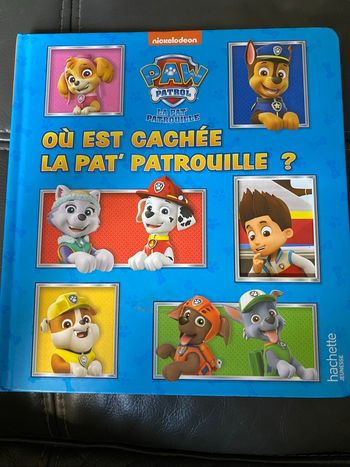Ou est cachée la pat patrouille