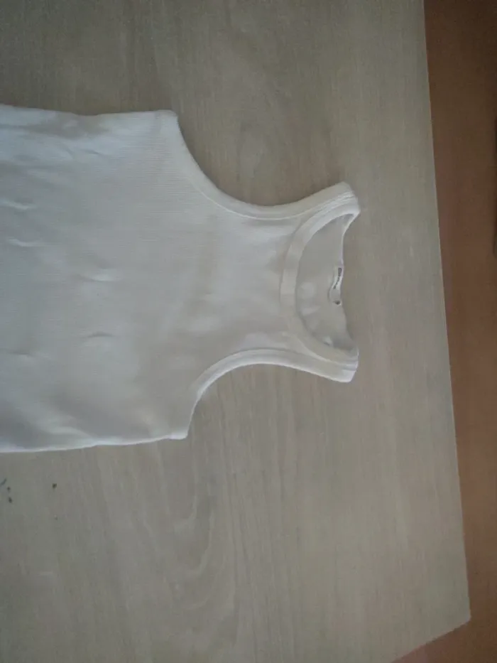 Débardeur blanc bizzbee 14 ans - photo numéro 2