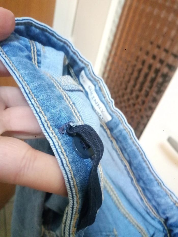 Jean bleu ciel skinny - photo numéro 5