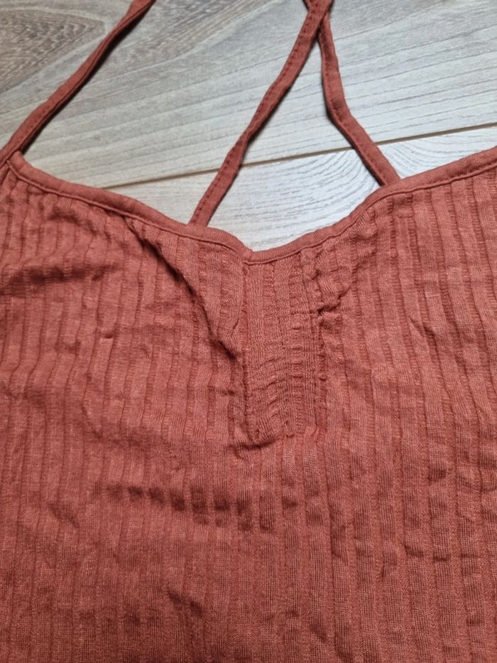 débardeur rose promod taille S - photo numéro 2