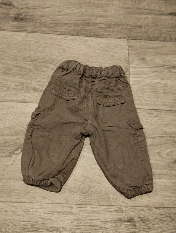 Cargo baggy a carreaux - photo numéro 2