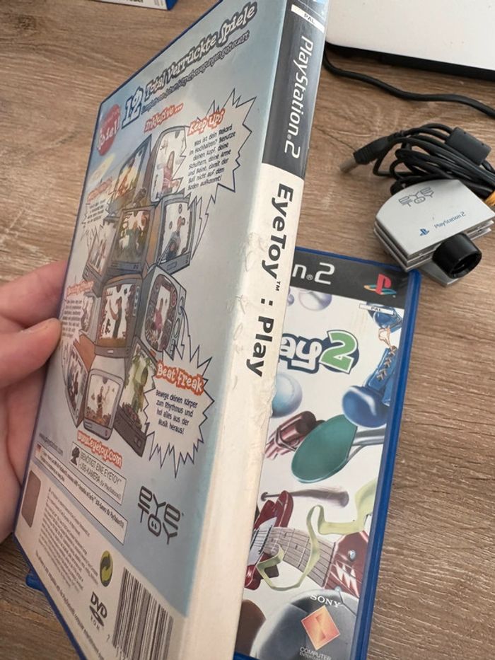 Lot eye toy + 2 jeux ps2 - photo numéro 5