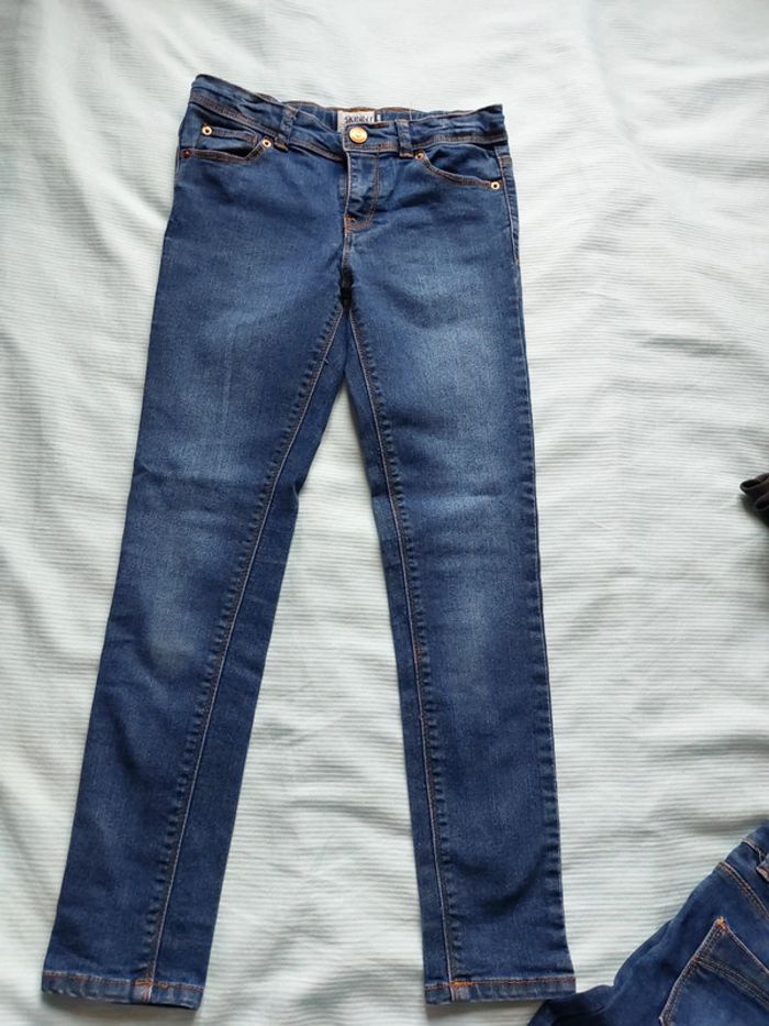 Lot de 4 jeans 8-9 ans - photo numéro 3