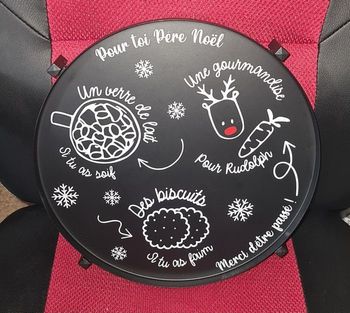 Plateau du père Noël