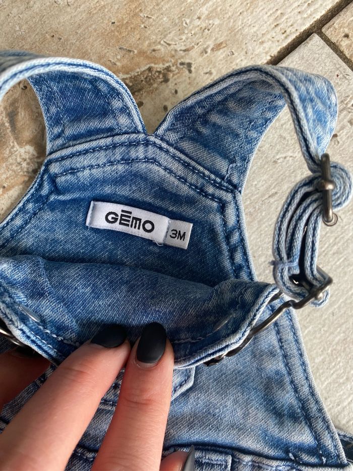 Salopette Jean - 3 Mois - photo numéro 2