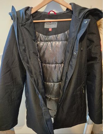 Parka helvetica homme