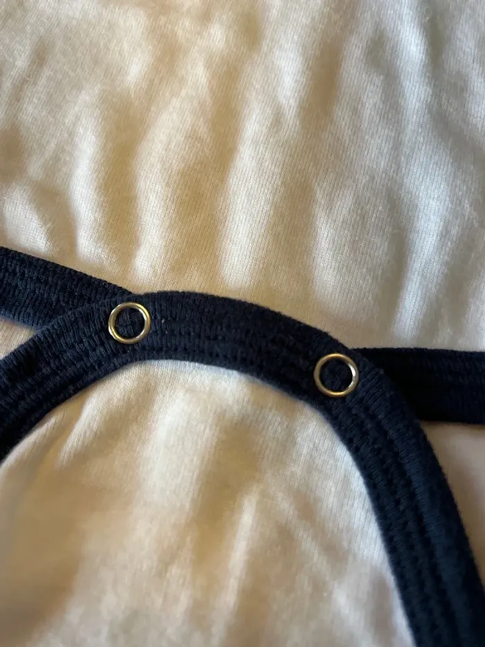 Body bébé garçons style baseball NY - 12 mois - photo numéro 3