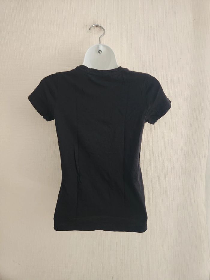 Tee-shirt manches courtes noir Le Temps des Cerises 🍒 XXS - photo numéro 7
