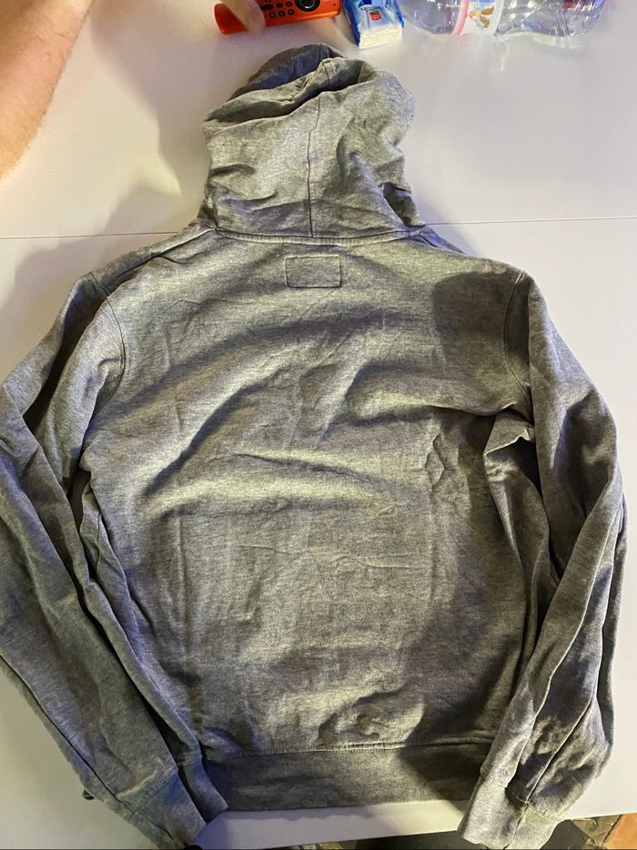 Sweat à capuche homme gris best montain taille M - photo numéro 3