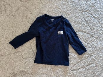 Tee shirt manche longue Kiabi 12 mois