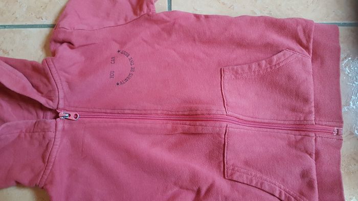 Gilet polaire à capuche fille 8 ans fuchsia Kiabi - photo numéro 2