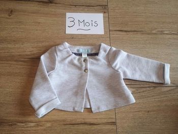 Gilet taille 3 mois