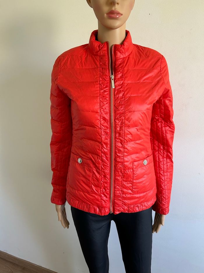 Veste matelassée orange Morgan taille 36 TBE - photo numéro 3