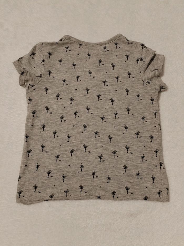 T-shirt palmiers Kiabi 24 mois - photo numéro 5