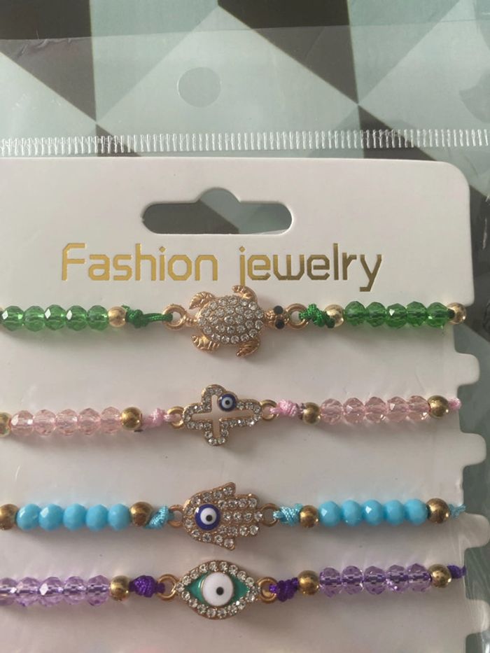 Lot neuf de 12 bracelets - photo numéro 5