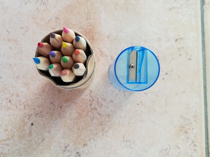 Boite crayon de couleur