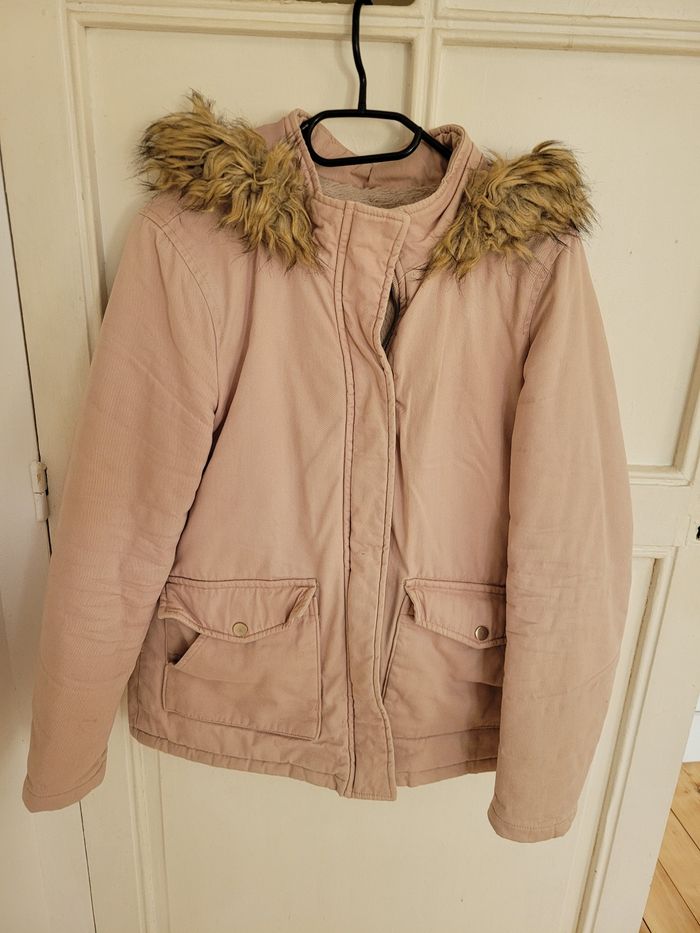 Manteau rose