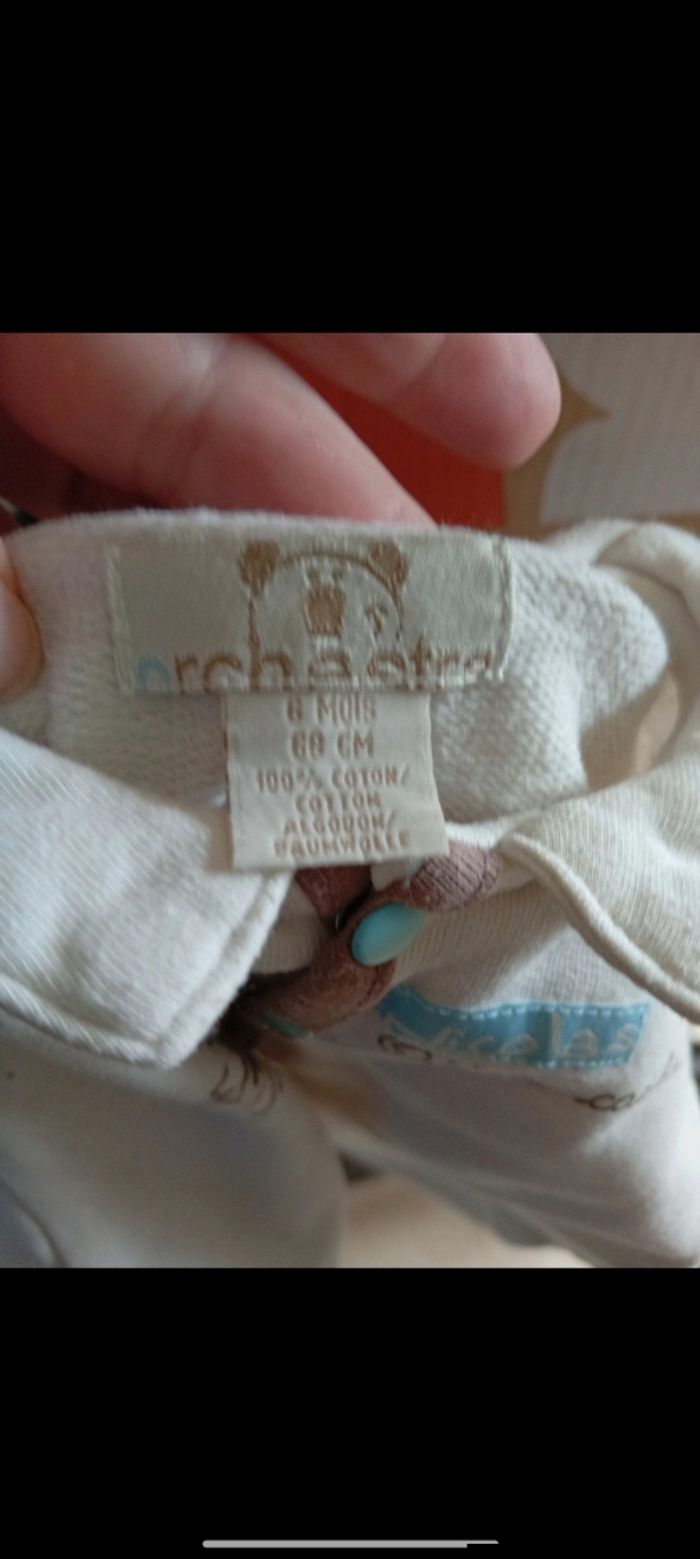 Lot de 3 pyjamas taille 6 mois - photo numéro 3