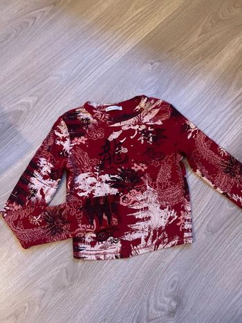 t-shirt manches longues bershka XS