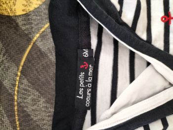 T-shirt marin 6 mois