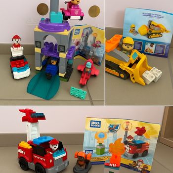 Lot Pat Patrouille Mega Bloks