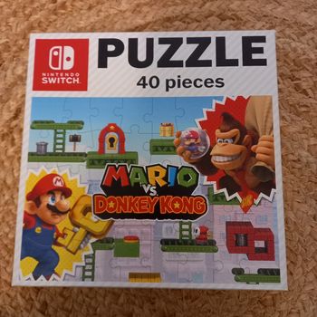 Puzzle mario vs donkey kong 40pcs